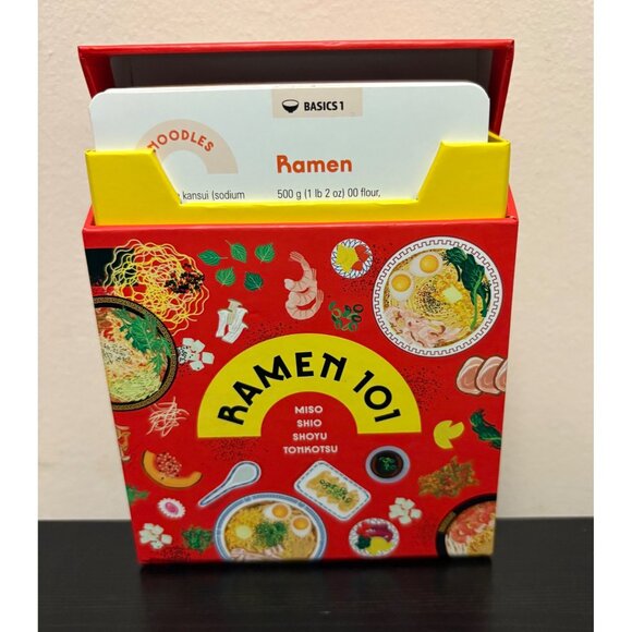 Ramen 101 Recipe Card Deck 28 Ramen Recipes With Bases & Toppings Smith Street G - Picture 4 of 7